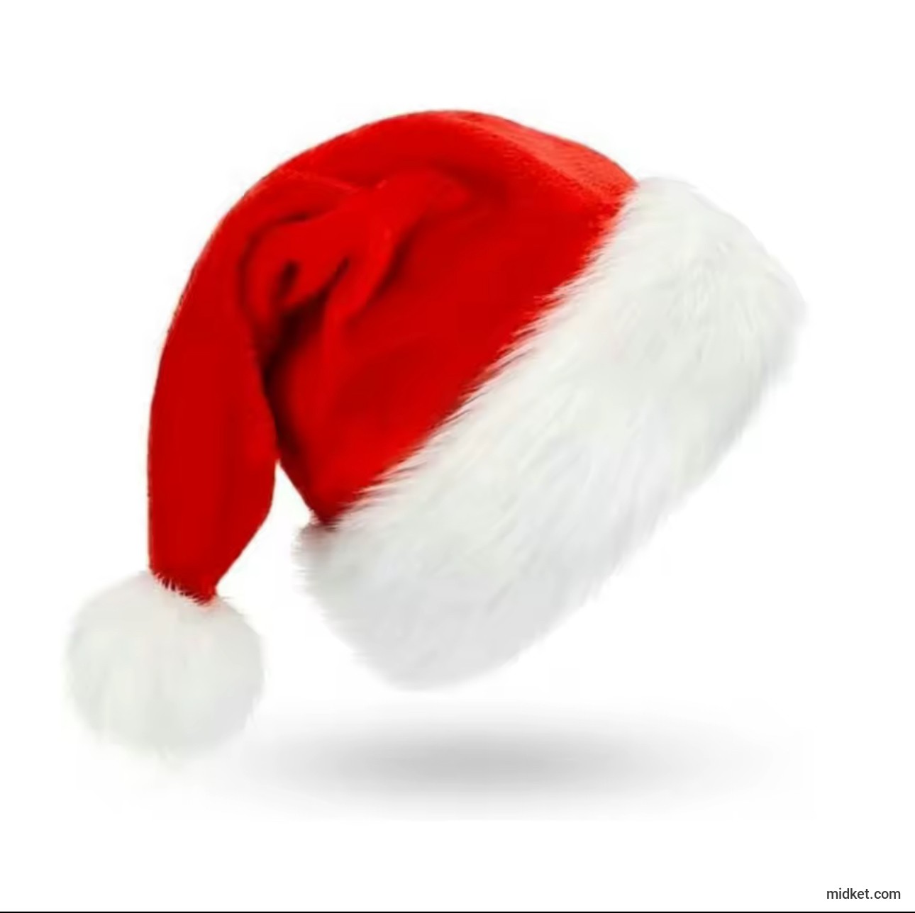 Christmas Red Santa Hats for Men and Women
