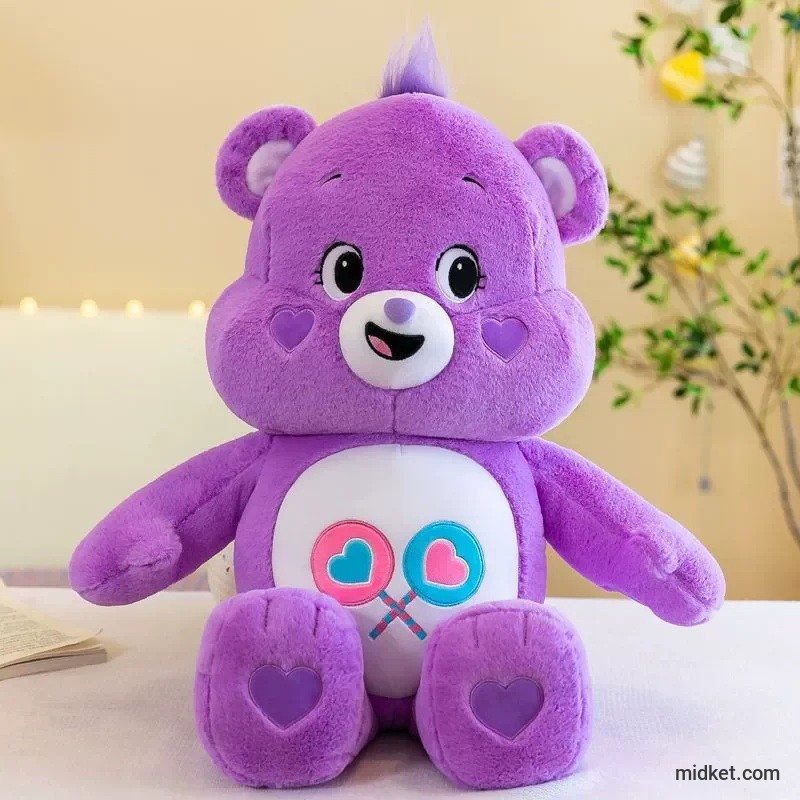 38CM NEW Animal Series Care Bear Plush Toy Anime Bear Stuffed Doll Kawaii Room Decor Lovely Bear Gifts Birthday Present for Kids