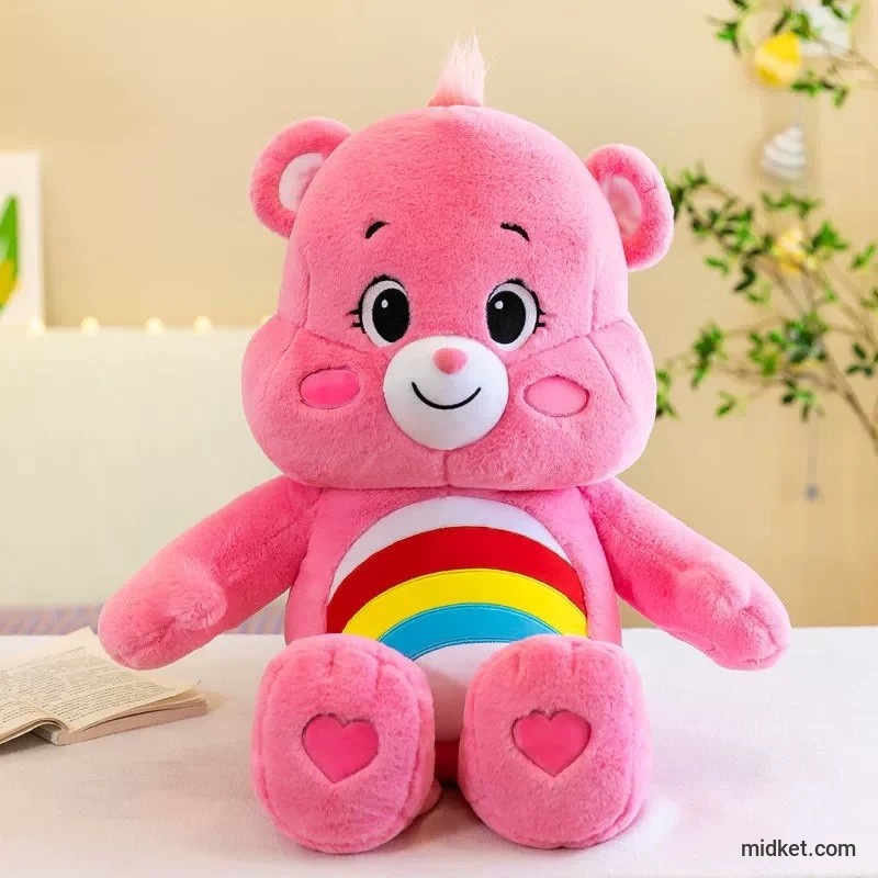 38CM NEW Animal Series Care Bear Plush Toy Anime Bear Stuffed Doll Kawaii Room Decor Lovely Bear Gifts Birthday Present for Kids